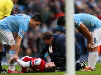 
	Accidentare ORIBILA la Arsenal! Un jucator are piciorul DISTRUS dupa meciul cu City! ATENTIE: imaginea este cu adevarat socanta:
