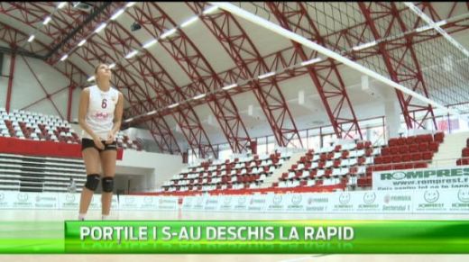 VIDEO Transfer SEXY la Rapid! Fiica unei legende a ajuns in Giulesti: "Nu doream sa fac sport, imi place sa cant!" _1