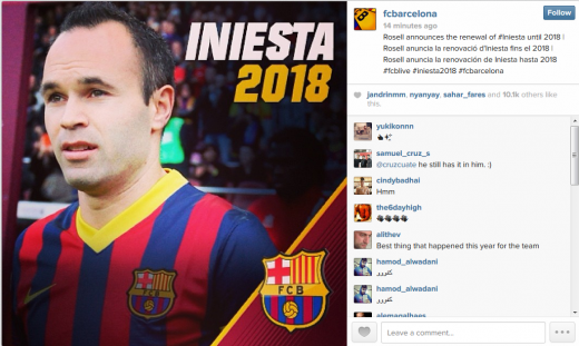 OFICIAL! Barcelona si-a asigurat TIKI TAKA pana in 2018; Iniesta va imbatrani langa Messi!_2