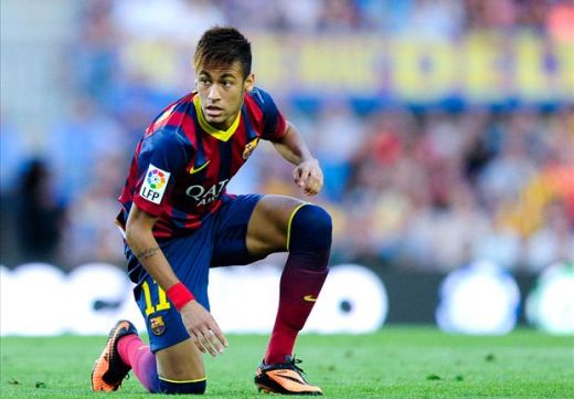 Lionel Messi Barcelona Neymar da Silva Sandro Rosell