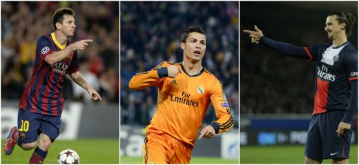 
	Ronaldo, El Pistolero! Starul Realului, spaima portarilor; portughezul e lider detasat in clasamentul marcatorilor din 2013! Messi poate pierde podiumul! Vezi topul: 

