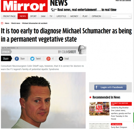 LIVE BLOG 30 de zile de coma: Lupta, Schumi | Anunt de ultima ora! Francezii dau o veste formidabila: "Schumacher va fi scos treptat din coma"_29