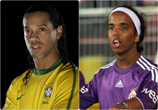 Imaginea care face SENZATIE pe Internet: "L-am transferat pe Ronaldinho!" Fanii lui Besiktas vor innebuni! Anuntul facut de fanii lui Galatasaray:_1