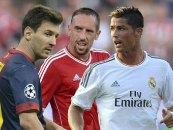 
	PARIURILE cu care dai lovitura la Balonul de Aur! Cum arata biletul cu &#39;un singur eveniment&#39;! Cati bani iei daca pui pe Messi, Ribery sau Ronaldo:
