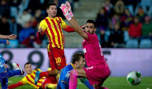 Lionel Messi Alexis Ruano Delgado Barcelona Getafe