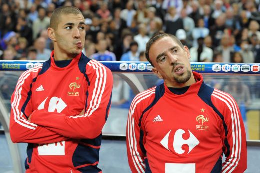 Franck Ribery Balonul de Aur Cristiano Ronaldo Karim Benzema