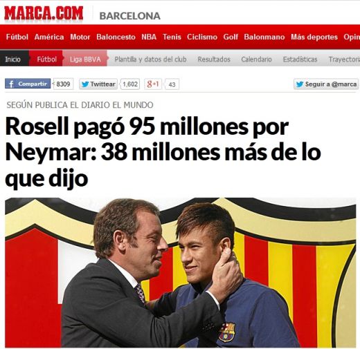 Neymar, peste Ronaldo si Bale? Catalanii anunta ca brazilianul este cel mai scump transfer din toate timpurile! Cat au platit de fapt cei de la Barca:_2