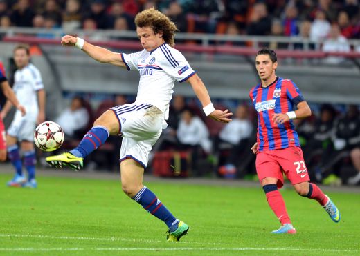 Steaua Chelsea David Luiz Laurentiu Reghecampf