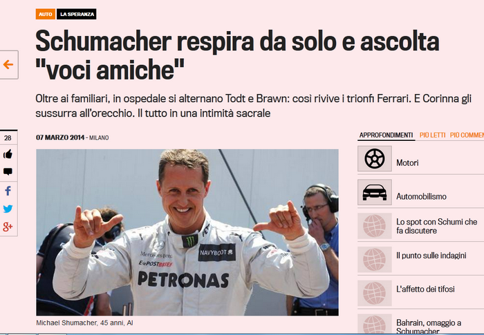ZIUA 114 | Schumacher e dat in judecata de un motociclist pe care l-a lovit cu masina! Accidentul a fost tinut SECRET_45