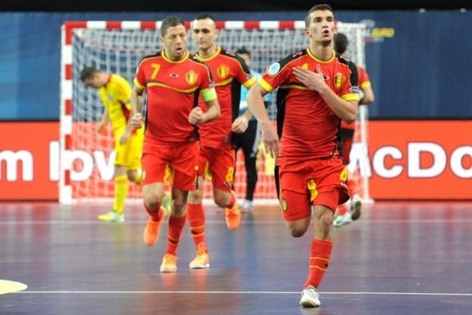 
	Gest oribil in meciul de futsal cu Belgia! Un adversar a jignit o tara intreaga! Ce reactie a avut dupa gol: FOTO
