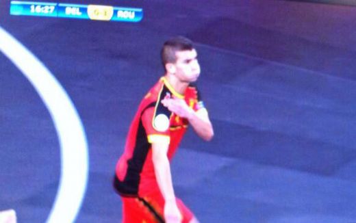 Gest oribil in meciul de futsal cu Belgia! Un adversar a jignit o tara intreaga! Ce reactie a avut dupa gol: FOTO_3
