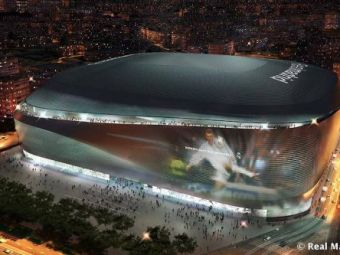 
	FOTO: Santiago Bernabeu se transforma in OZN! Primele imagini oficiale cu noul stadion al lui Real Madrid:
