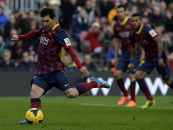
	Messi s-a distrat cu aparea lui Sociedad! Faza la care adversarul a crezut ca mingea e cat una de tenis :) VIDEO
