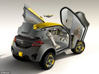 
	Solutia pentru a scapa de trafic? Renault a lansat o masina unica dotata cu propria DRONA! FOTO &amp; VIDEO
