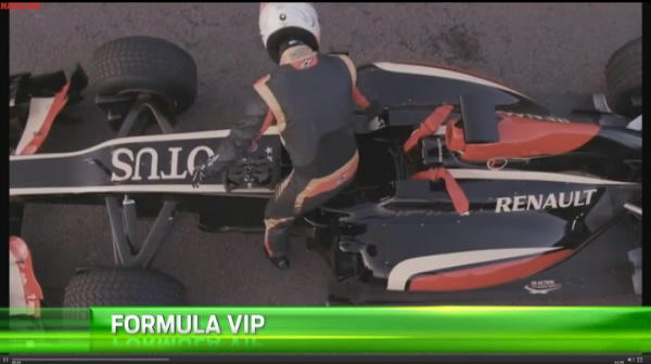 Imagini unice la echipa Lotus inainte de sezonul de F!ormula 1! Au adus un sponsor din Venezuela! VIDEO