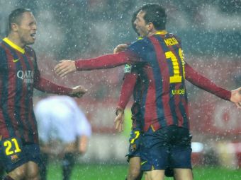 
	Sevilla 1-4 Barcelona! Messi inscrie o dubla! Fabregas reuseste un gol de senzatie! Barcelona e din nou pe primul loc in Primera! VIDEO
