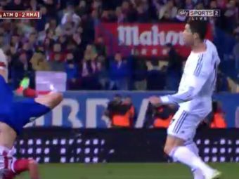 
	Moment de panica in Cupa Spaniei! Ronaldo a sarit incredibil, adversarul a cazut groaznic in cap! Toata lumea s-a temut de ce e mai rau VIDEO
