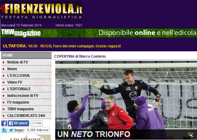 Neto este erou la Fiorentina dupa cea mai mare performanta din era Della Valle! Italienii se intreaba: "Noi chiar avem nevoie de Tatarusanu?"_2