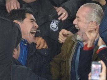 
	&#39;Dumnezeu&#39; s-a intors acasa! Maradona, din nou pe San Paolo: s-a bucurat ca un copil la golul lui Higuain! VIDEO 
