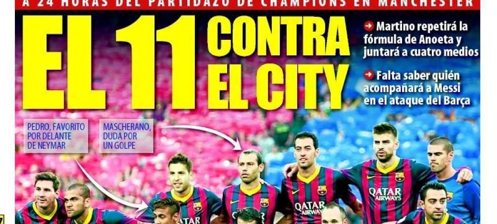 Barcelona Manchester City