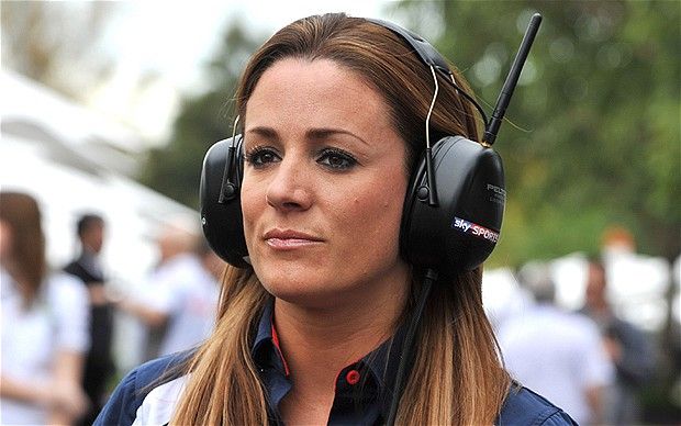 Natalie Pinkham Formula 1 Mirela