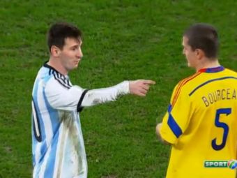 &quot;Eu, tu, tricourile, ce zici?&quot; Dialogul anului pe National Arena: Cum a reactionat Messi dupa ce Bourceanu i-a cerut tricoul! VIDEO