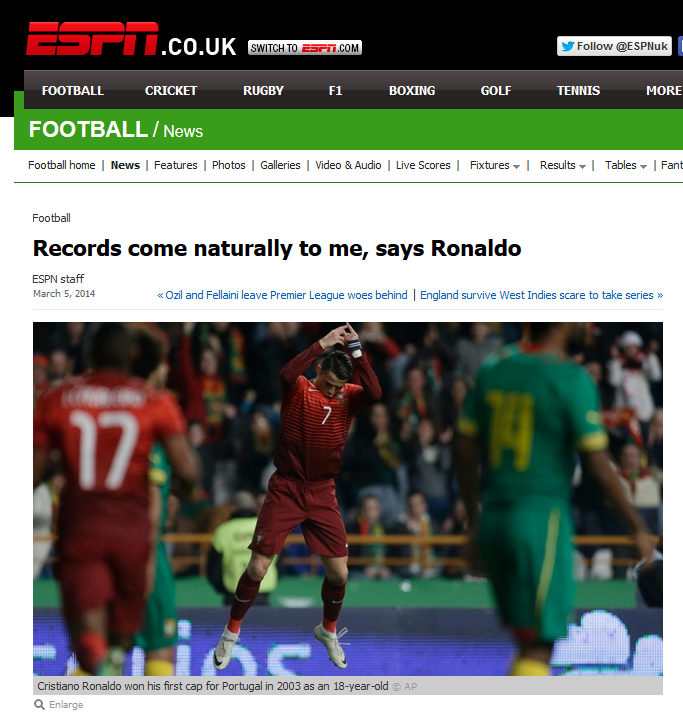 RECORD superb pentru Ronaldo! Cand Messi vomita la Bucuresti, el intra in istorie la Lisabona! Cifre de senzatie:_1