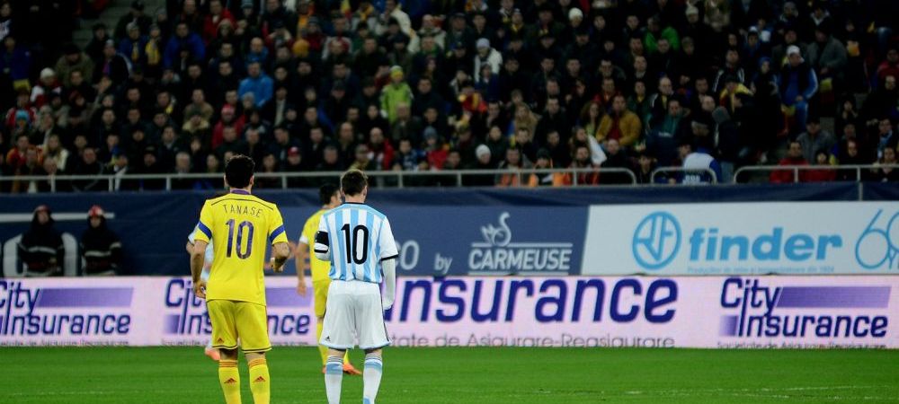 Echipa Nationala Lionel Messi Romania-Argentina
