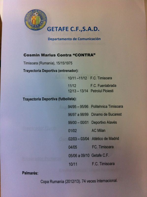 Cosmin Contra, prezentat oficial la noua sa echipa: "De vineri seara veti vedea un alt Getafe!" FOTO_8