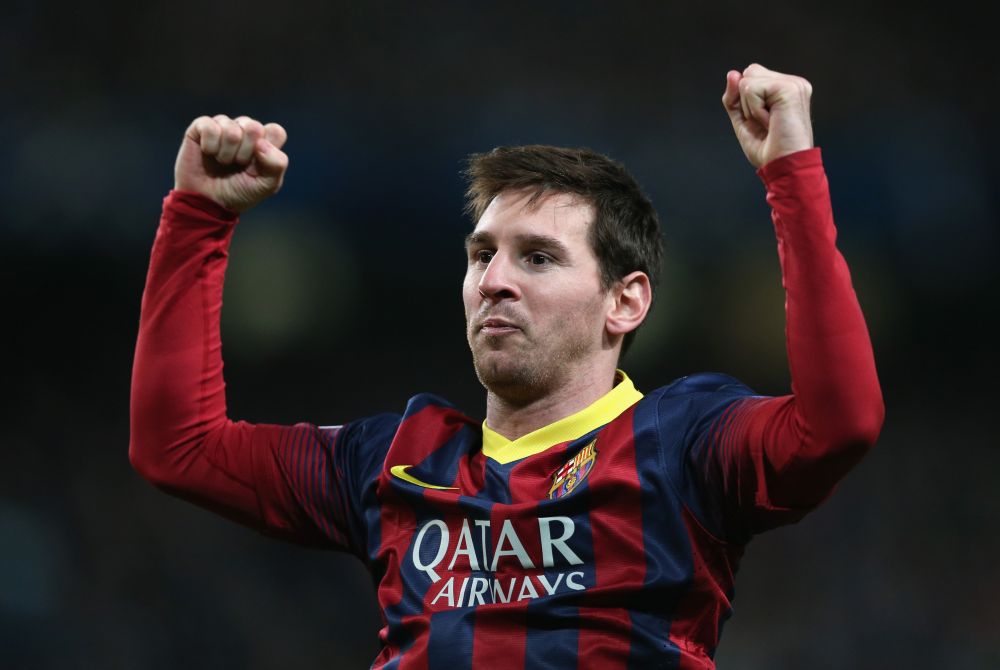 Un nou record fabulos pentru Messi! Argentinianul a devenit cel mai bun marcator din istoria Barcelonei, dupa reusitele cu Osasuna! Cate goluri a inscris pana acum:_1