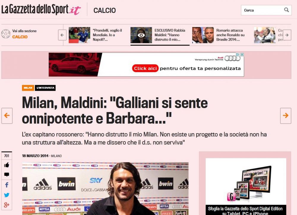 Reactia DURA a unuia dintre cei mai iubiti jucatori din lume: "Au distrus Milanul meu!" Analiza grea dupa 26 de trofee pe San Siro:_1
