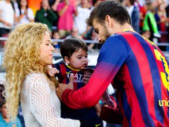 
	Pique n-are nicio sansa sa-si faca fiul fotbalist! Shakira l-a luat deja in studioul de inregistrati, unde micutul face spectacol :)
