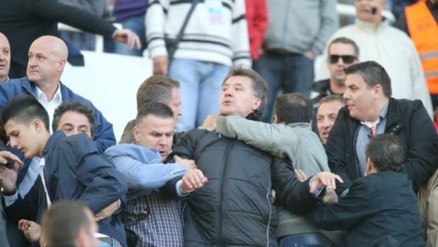 Scene de GROAZA la derby-ul Croatiei! Fanii au luat-o razna dupa gestul asta! Ce a facut unul dintre sefii lui Dinamo