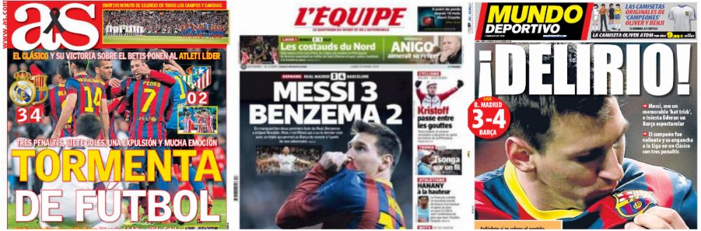 "¡Tormenta!", "¡Delirio!", "¡Memorable!" Reactiile din presa dupa ce Messi a distrus-o pe Real Madrid pe Bernabeu:_8