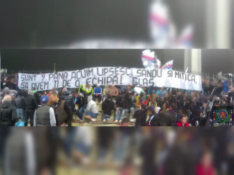 
	&quot;Starea lui Gigi Becali e deosebit de grava&quot; Bannerul catre Gigi afisat de fanii Stelei la ultimul meci! Ce a aparut pe stadion
