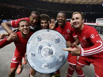 
	&quot;Rekordmeister 24!&quot; Imaginile de VIS de la sarbatoarea lui Bayern! Ribery a fost sufletul petrecerii! FOTO
