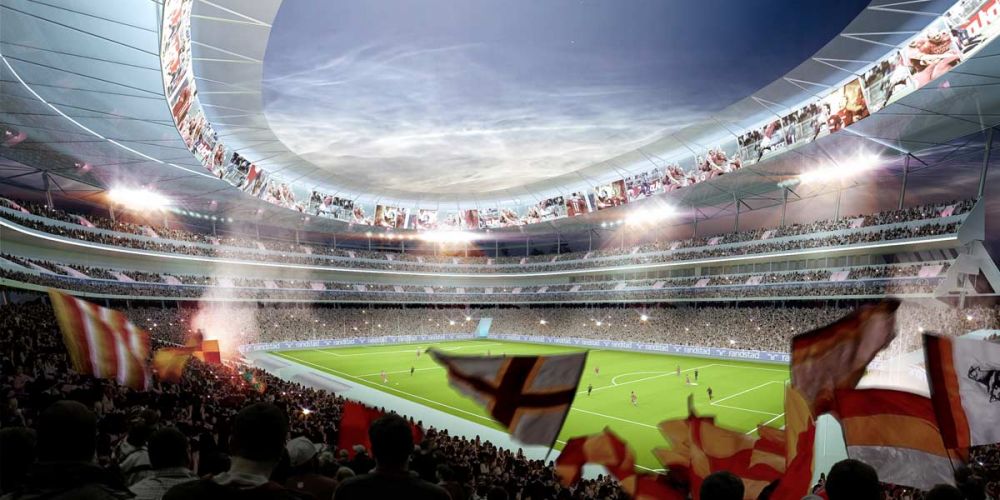 "E un Colosseum modern!" Asa arata noul stadion al Romei. Americanii investesc 1 MILIARD de euro pentru noua arena. FOTO_5
