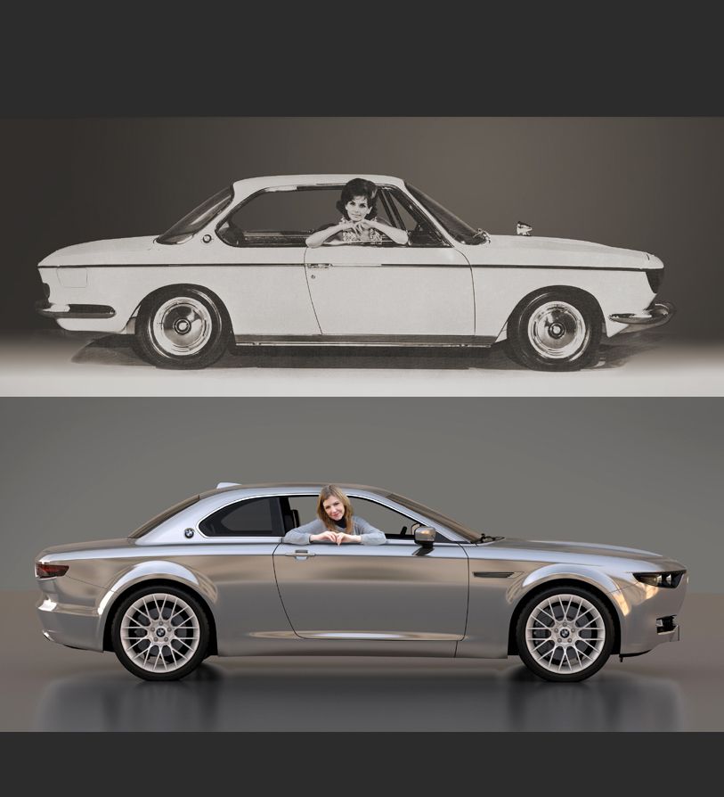 BMW rupe tot cu asta! Asa arata Vintage Concept, masini din anii '60 construite pentru 2014! FOTO_11