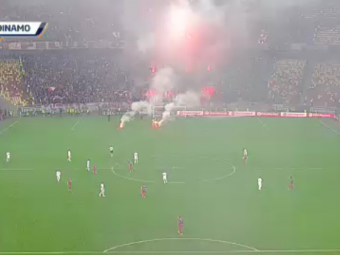 
	SCENE INCENDIARE la Steaua - Dinamo! Fanii au oprit derby in startul partidei. Ce au facut in tribune
