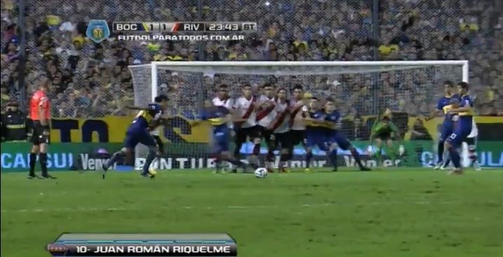 Boca Juniors Juan Roman Riquelme River Plate