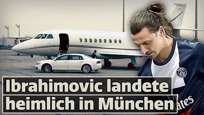 Imaginea care i-a facut pe milioane de fani sa viseze: "Zlatan a ajuns in SECRET la Munchen!" S-a dus imediat la sediul lui Bayern_1
