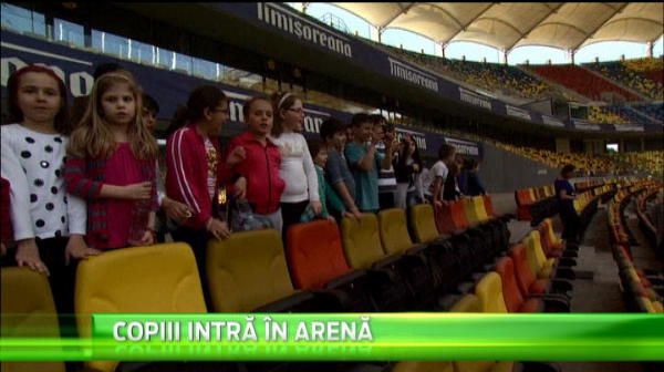 
	Au crezut ca au ajuns intr-un OZN! Experienta fantastica traita de acesti copii din Romania pe National Arena
