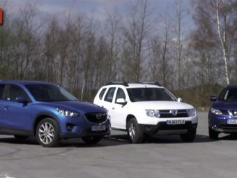 
	Test comparativ: Duster vs Qashqai vs Mazda CX-5! Afla cine a castigat cea mai intrecere intre SUV-uri! VIDEO
