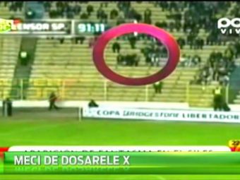 DOSARELE X IN FOTBAL! Cum explica parapsihologii din Romania prima FANTOMA filmata pe un stadion la un meci