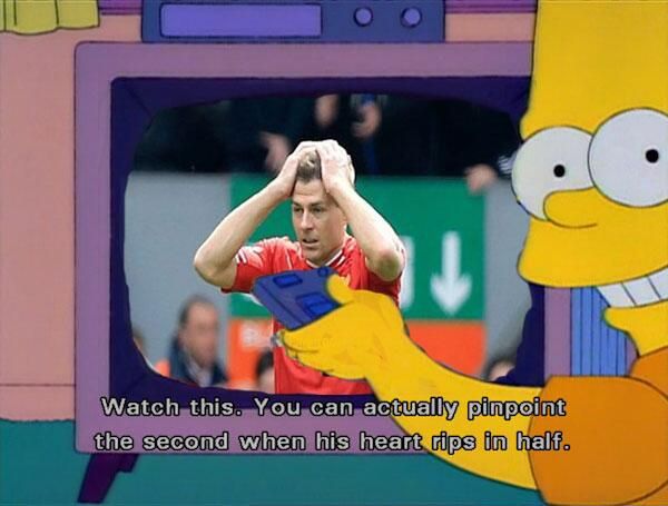 GAFA lui Gerrard a ajuns subiect de glume in toata Europa! Cele mai tari imagini aparute dupa Liverpool - Chelsea _12