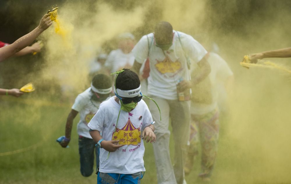 (P) Cele mai tari imagini de la Color Run by Dero! Au fost 3000 de participanti la cursa bucuriei din Bucuresti!_1