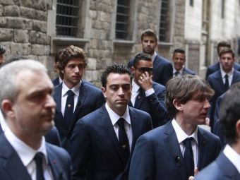 
	FOTO EMOTIONANT: Ultimul omagiu pentru Tito in catedrala din Barcelona, jucatorii au izbucnit in lacrimi!

