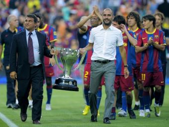 
	Omul care a creat Barcelona super campioana e in Romania! Ce a spus Joan Laporta despre Hagi si Popescu
