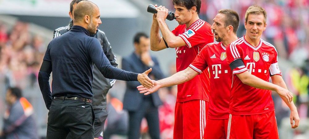 Pep Guardiola Bayern Munchen Javi Martinez