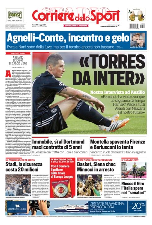 TRANSFER MARKET | Gazzetta dello Sport ii anunta viitorul lui Torres | Bild prezinta urmatorul mare transfer al lui Bayern_5